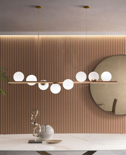 Suspension - TWIST S8 - Riflessi - en métal peint / en verre / contemporaine
