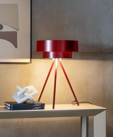 Lampe de table - PLANET T BIG  - Riflessi - en métal / contemporaine / rechargeable