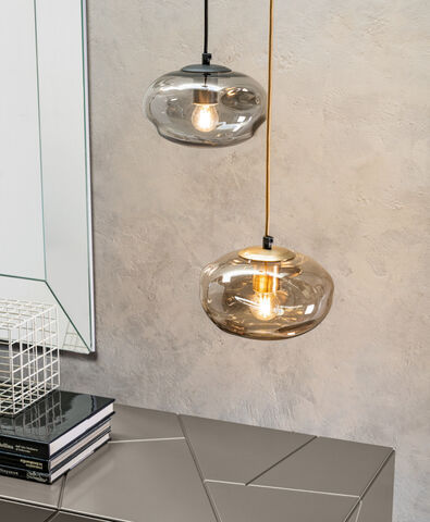 Suspension - NUBOLA SS  - Riflessi - en métal / en verre / contemporaine