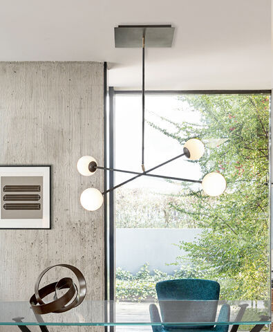 Suspension - MERIDIAN S4 - Riflessi - en métal peint / contemporaine / d'intérieur