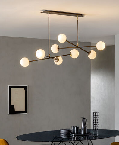 Suspension - MERIDIAN S8 - Riflessi - en métal peint / contemporaine / d'intérieur