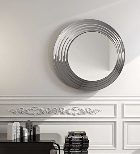 Miroir mural - QUEEN - Riflessi - contemporain / rond / ovale