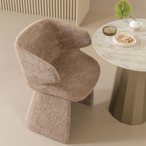 Chaise de salle à manger contemporaine - NOVA RELAX - Riflessi - d'intérieur / en tissu / en velours
