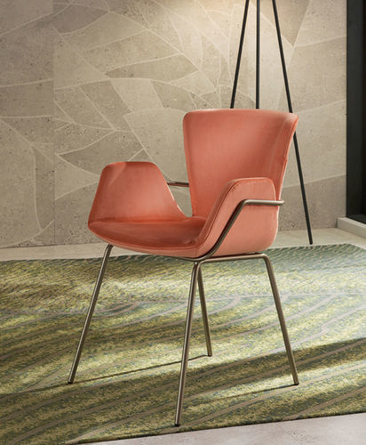 Chaise contemporaine - GIADA  - Riflessi - d'intérieur / en tissu / en polyuréthane
