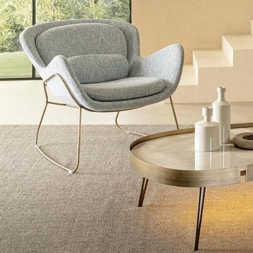 Chaise contemporaine - MEGHAN - Riflessi - d'intérieur / en polyuréthane / en aluminium
