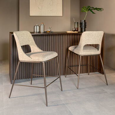 Chaise de salle à manger contemporaine - MAIA SGABELLO - Riflessi - d'intérieur / en tissu / en frêne