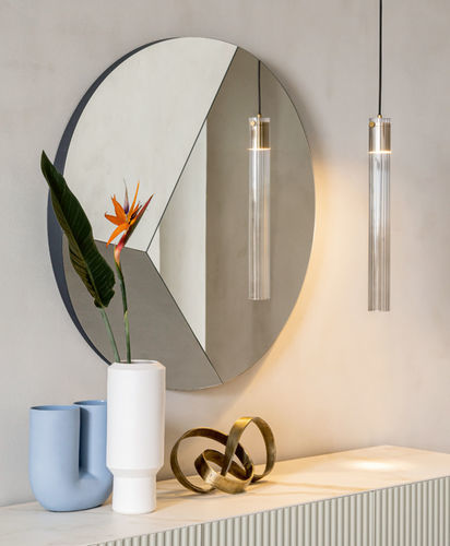 Miroir mural - CIRCLE - Riflessi - contemporain / rond
