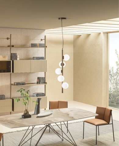 Suspension - TWIST SV5 - Riflessi - en métal peint / en verre / contemporaine