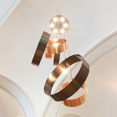 Lampe à LED - LED LOOP S6 - Riflessi - suspension / en métal peint / contemporaine