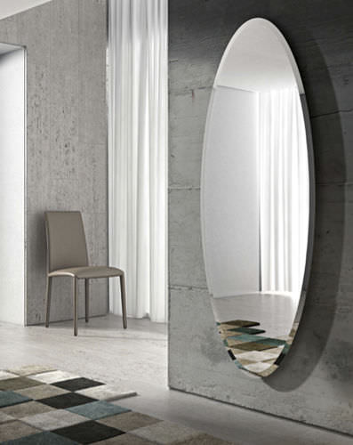 Miroir mural - IONICO - Riflessi - contemporain / ovale