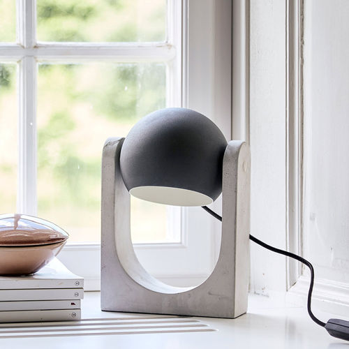 Lampe de table - FLOAT - Frandsen Lighting - en béton / contemporaine / d'intérieur