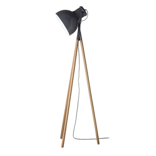Lampe sur pied - INDUSTRY - Frandsen Lighting - en métal / en chêne / contemporaine