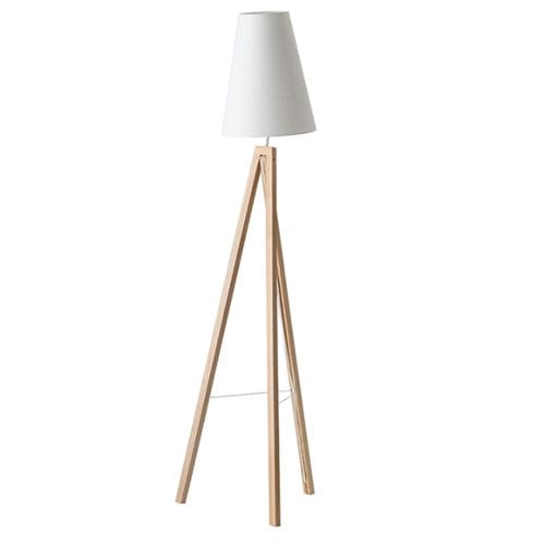 Lampe sur pied - SPLITIT - Frandsen Lighting - en tissu / en frêne / contemporaine