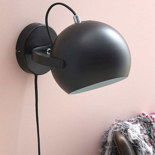 Applique murale contemporaine - BALL WITH HANDLE - Frandsen Lighting - d'intérieur / en cuivre / ronde