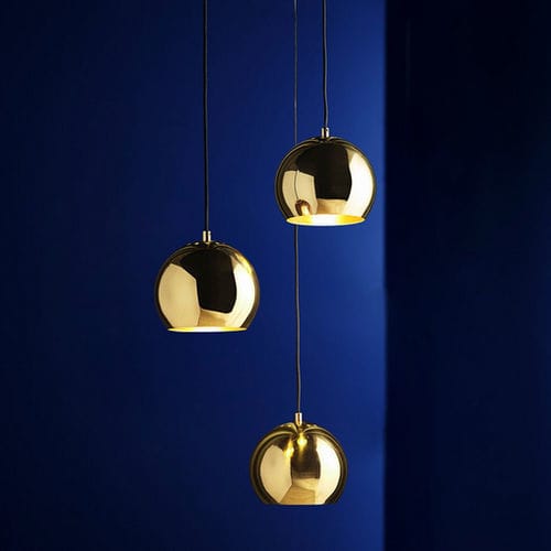 Suspension - BALL  - Frandsen Lighting - en laiton / en cuivre / contemporaine
