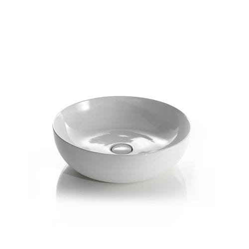 Vasque à poser - L671 - A. e T. ITALIA - en céramique / ronde / sans trou