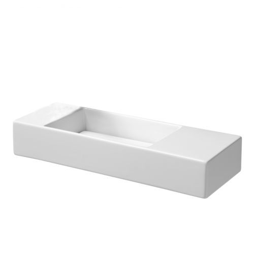 Lave-mains à poser - L321 - A. e T. ITALIA - suspendu / rectangulaire / en céramique