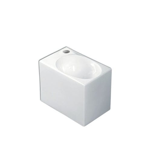 Lave-mains suspendu - L311 - A. e T. ITALIA - rectangulaire / en céramique