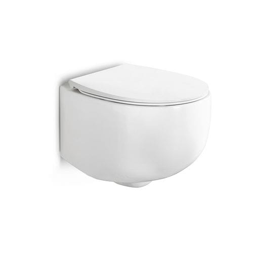 WC suspendu - S559 - A. e T. ITALIA - en céramique / résidentiel / professionnel