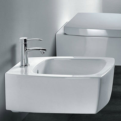 Bidet suspendu - S522 - A. e T. ITALIA - en céramique