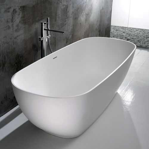 Baignoire ovale - DV220 - A. e T. ITALIA - en îlot / pour habitat / en Solid Surface