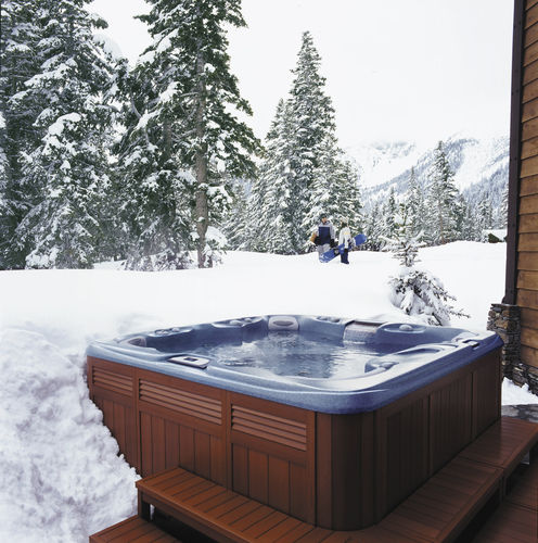Spa encastrable - OPTIMA  - SUNDANCE SPAS FRANCE - hors-sol / carré / 6 places