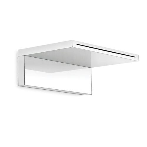 Pommeau de douche mural - WATERFALL: 205 - NEWFORM - rectangulaire / cascade