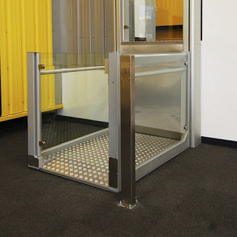 Plateforme élévatrice pour fauteuil roulant - OPEN - Platform Lift Company - pour bâtiment / à usage professionnel / à usage domestique
