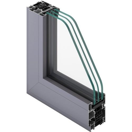 Fenêtre aluminium - NC 75 HES WS - METRA Building - battante / oscillo-coulissante / fixe