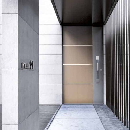 Porte d'intérieur - NC 90 HES DL - METRA Building - en métal / battante / contemporaine
