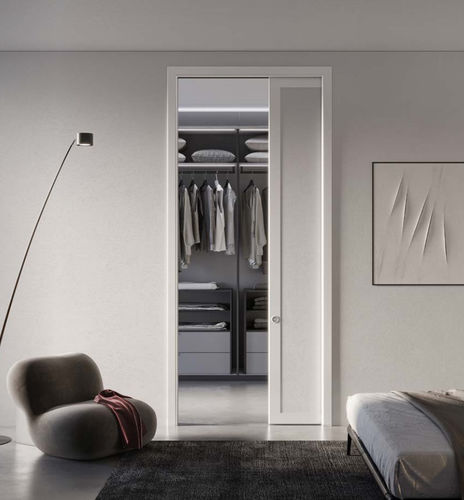 Porte d'intérieur - METRA Building - en bois / en verre / aluminium
