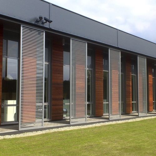 Volet coulissant - MILANO - METRA Building - en acier / aluminium / finition mat