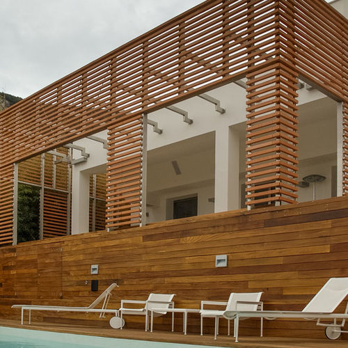 Brise-soleil en terracotta - QUADRELLO  - Manetti Gusmano & figli - Sannini Impruneta - pour façade / horizontal / fixe