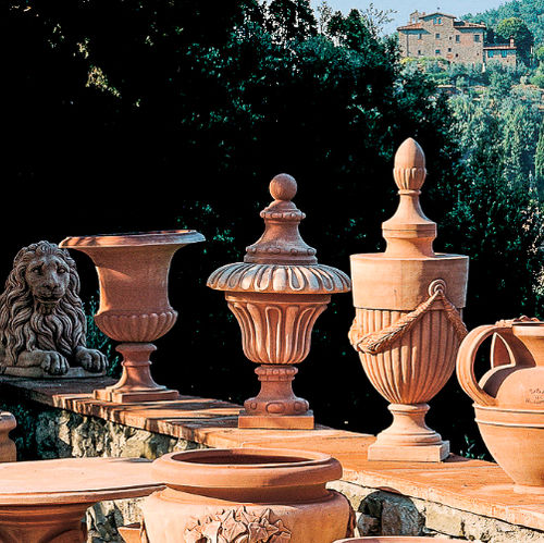 Chapiteau en terracotta - Manetti Gusmano & figli - Sannini Impruneta
