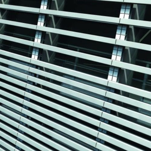 Brise-soleil aluminium - XPAN BAGUETTE - PROMOCLAD - pour façade / vertical