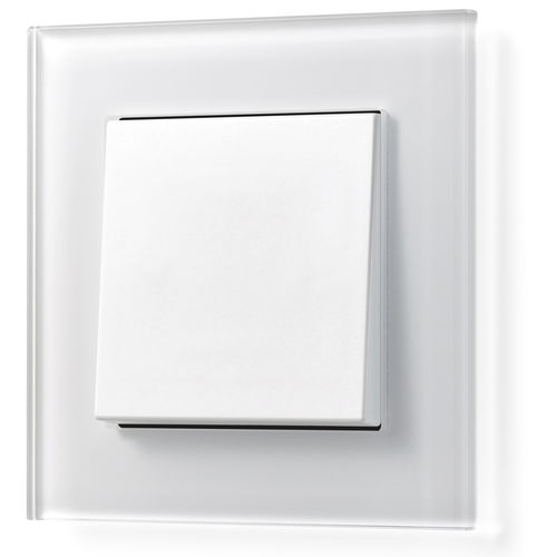 Interrupteur à bascule - LS PLUS in Glass - ALBRECHT JUNG GMBH & CO. KG - en saillie / en thermoplastique / en aluminium