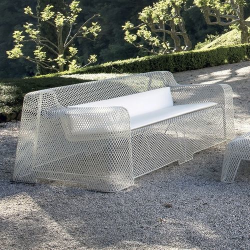 Canapé contemporain - IVY - EMU - de jardin / en maille / avec accoudoirs