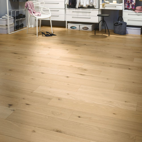Parquet contrecollé - PRB110 - PAR-KY - en chêne / brossé / flottant