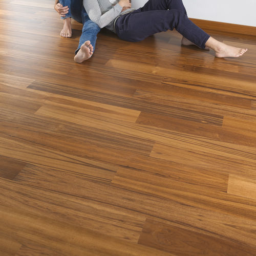 Parquet contrecollé - LOS304 - PAR-KY - en teck / huilé / flottant