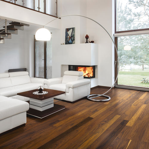 Parquet contrecollé - LOS306 - PAR-KY - en bois de rose / huilé / flottant