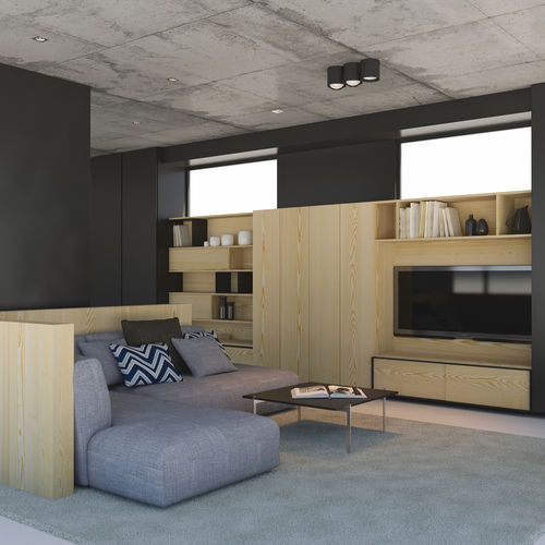 Panneau contreplaqué de construction - CLEAN SPRUCE - Decospan - pour agencement intérieur / MDF