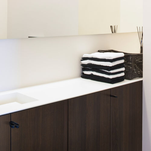 Panneau d'ameublement - STARDUST WALNUT - Decospan - pour agencement intérieur / stratifié / aspect bois