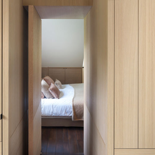 Panneau d'ameublement - MILK OAK - Decospan - pour agencement intérieur / stratifié / aspect bois