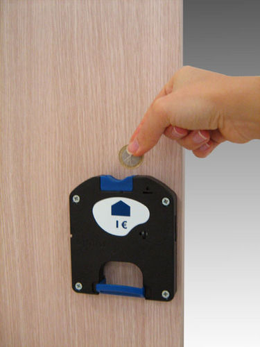 Serrure à monnayeur mécanique - ACCMON - Mobilificio - pour porte d'entrée / 1 point
