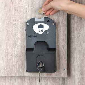 Serrure à monnayeur mécanique - ACCMNO - Mobilificio - pour porte d'entrée / 1 point