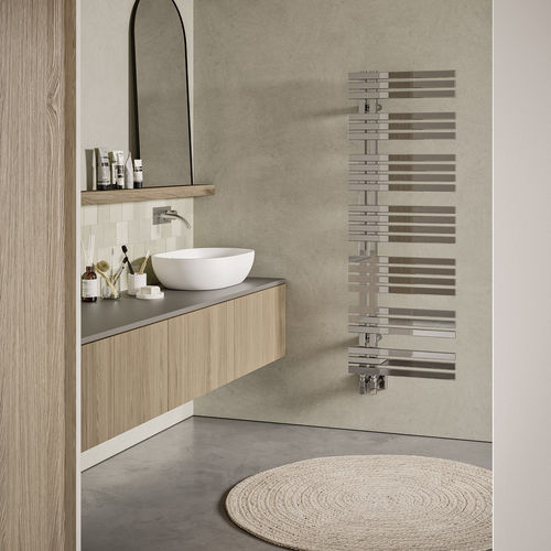 Sèche-serviettes à eau chaude - BLUES - IRSAP - 0...500 w / contemporain / en inox