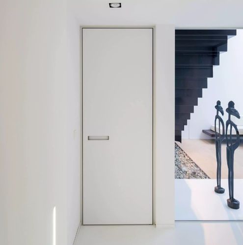 Porte d'intérieur - MODERN - ANYWAY DOORS - aluminium / battante / à pivot
