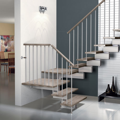 Escalier droit - JAZZ : SC - SK SYSTEME - quart tournant / demi-tournant / circulaire