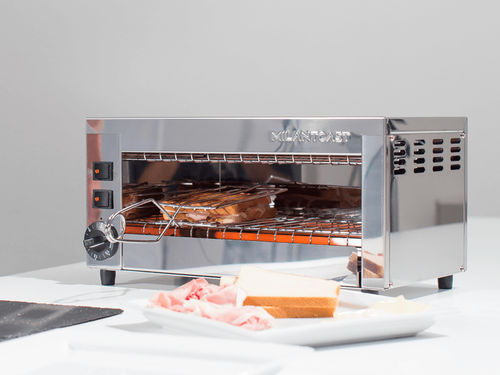 Gril électrique - 1400X - Milan Toast - sur plan / professionnel / en acier inox