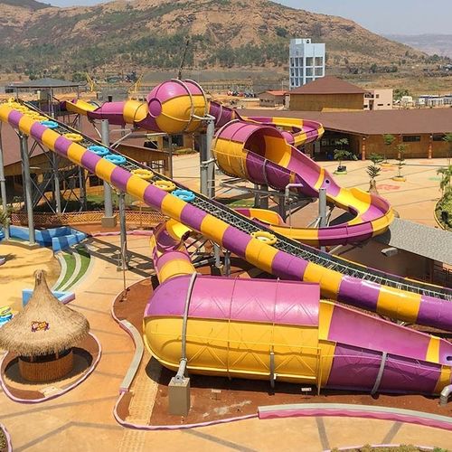 Toboggan tournant - RATTLER - WhiteWater - pour parc aquatique / tubulaire / multiple